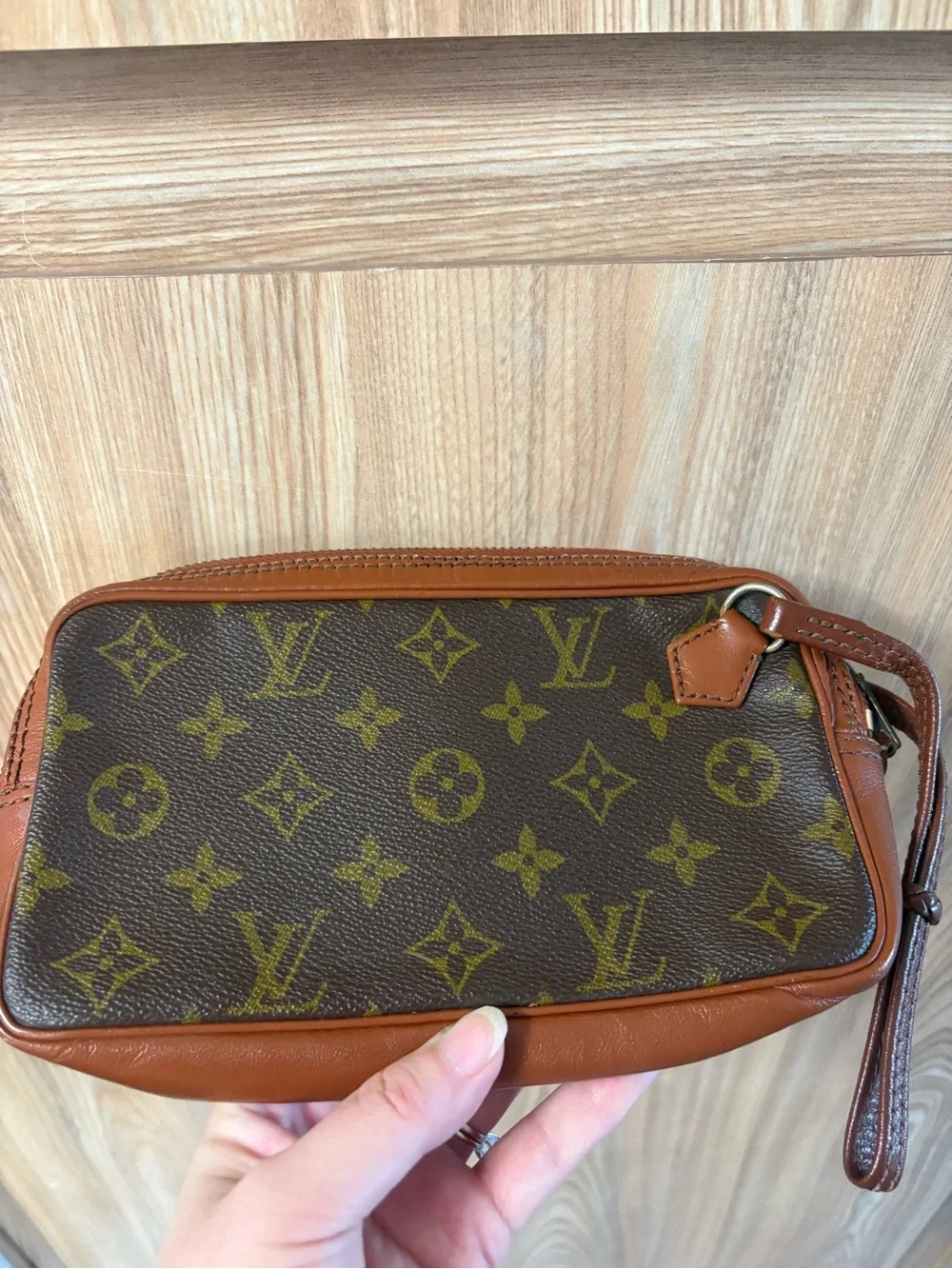 Authentic Louis Vuitton Monogram Pochette Marly Vintage